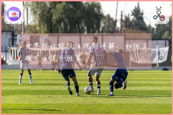 世界杯让球投注规则详解，如何正确下注提升胜算
