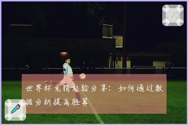 世界杯竞猜经验分享：如何通过数据分析提高胜算