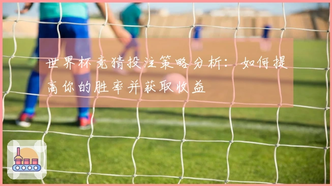 世界杯竞猜投注策略分析：如何提高你的胜率并获取收益